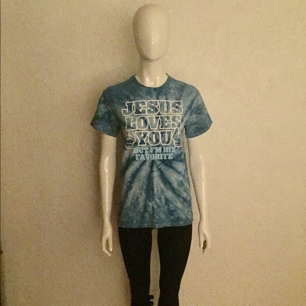 ODM Jesus Loves You Shirt Size Small